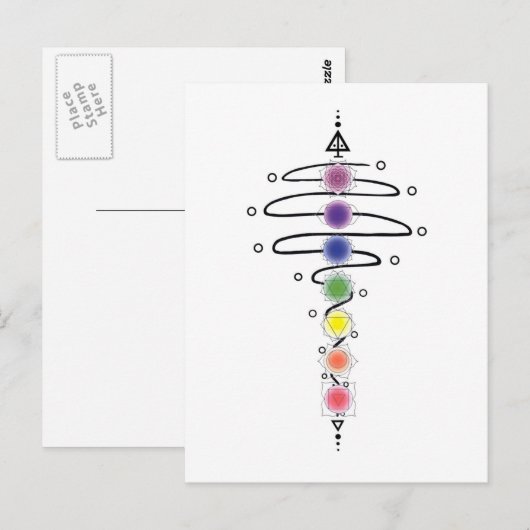 チャクラ変調器 ポストカード (正面/裏面)