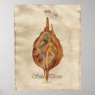 チャクラ妖精太陽の- PLEXUS ポスター