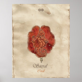 チャクラ妖精 – 仙骨 ポスター