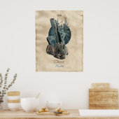 チャクラ妖精 – 喉 ポスター (キッチン)