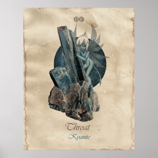 チャクラ妖精 – 喉 ポスター (正面)