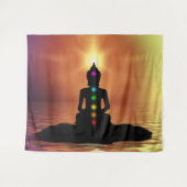 チャクラ媒介 タペストリー (正面(横))