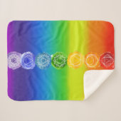 チャクラ小 シェルパブランケット (正面(横))