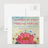 チャクラ平衡 ポストカード (正面/裏面)