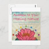 チャクラ平衡 ポストカード (正面/裏面)