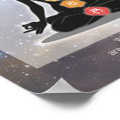 チャクラ情報アートポスター |瞑想、ヨガ ポスター (角)