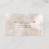 チャクラ禅ストーンエネルギークリスタルヒーリングビジネス 名刺 (裏面)