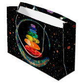 チャクラ禅石と円祖円 ラージペーパーバッグ (裏面アングル)