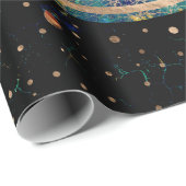 チャクラ禅石円窓 ラッピングペーパー (ロールコーナー)