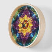 「チャクラ調和時計」 壁時計 (傾斜)