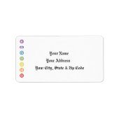 チャクラ追加 ラベル (正面)