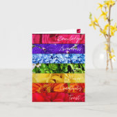 チャクラ開花 カード (黄色い花)