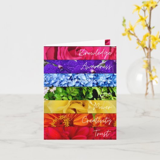 チャクラ開花 カード (黄色い花)