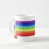 チャクラ コーヒーマグカップ (正面左)