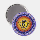 チャクラ – スロート – マグネット (正面/裏面)