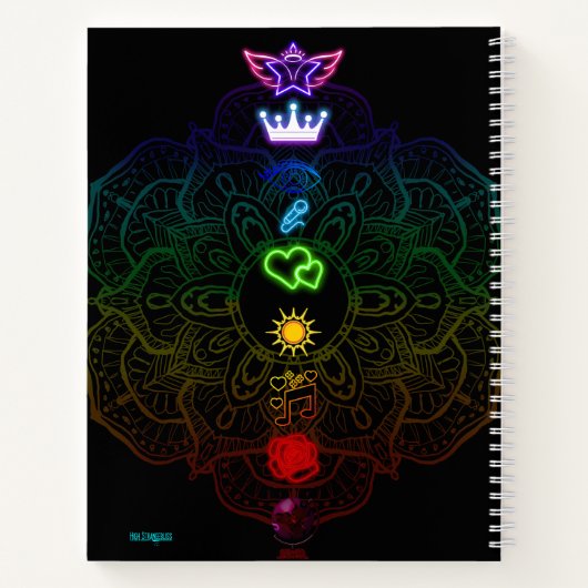 チャクラ! ノートブック (裏面)