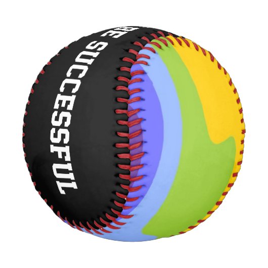 チャクラ/レインボーカラーウェーブ+アイディア 野球ボール (アングル)