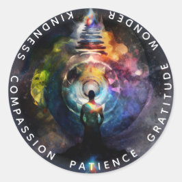 チャクラ | Human Auras |エネルギーヒーラー ラウンドシール