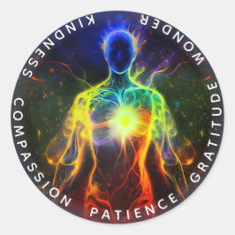 チャクラ | Human Auras |エネルギーヒーラー ラウンドシール