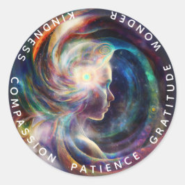 チャクラ | Human Auras |エネルギーヒーラー ラウンドシール