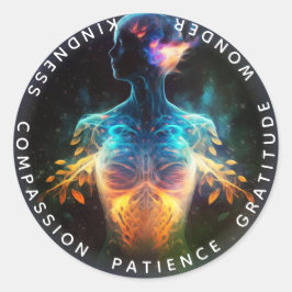 チャクラ | Human Auras |エネルギーヒーラー ラウンドシール