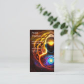 チャクラ | Human Auras |エネルギーヒーラー 名刺 (スタンド正面)