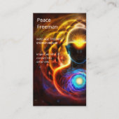 チャクラ | Human Auras |エネルギーヒーラー 名刺 (正面)