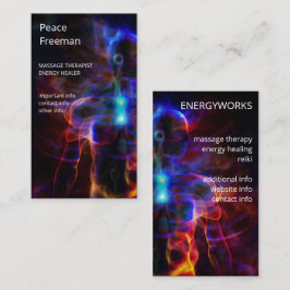 チャクラ | Human Auras |エネルギーヒーラー 名刺