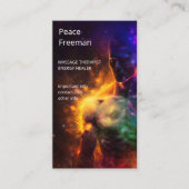 チャクラ | Human Auras |エネルギーヒーラー 名刺 (正面)