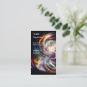 チャクラ | Human Auras |エネルギーヒーラー 名刺 (スタンド正面)