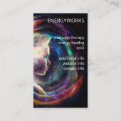 チャクラ | Human Auras |エネルギーヒーラー 名刺 (裏面)
