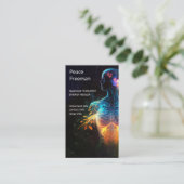 チャクラ | Human Auras |エネルギーヒーラー 名刺 (スタンド正面)