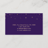 チャクラ- Lotus - Energy Healing Business Card 名刺 (裏面)