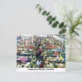 チャグアナス市場、トリニダードのはがき ポストカード (スタンド正面)