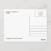 チャグアラマスライトハウストリニダード葉書 ポストカード (裏面)