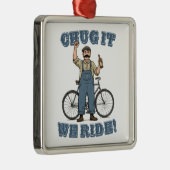 チャグイットウィズライドサイクリング メタルオーナメント (右)