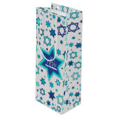 チャグサマパーソナライズされたテスター抱き枕 ワインギフトバッグ (正面アングル)