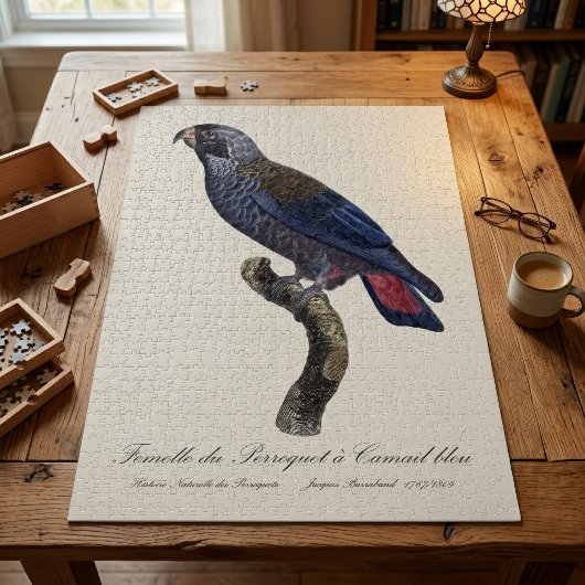 チャコウインコ (Pionus fuscus) ジグソーパズル