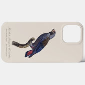 チャコウインコ (Pionus fuscus) Case-Mate iPhoneケース (裏面 (横))