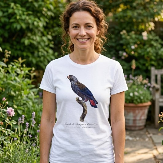 チャコウインコ (Pionus fuscus) Tシャツ