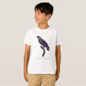 チャコウヨウム (Pionus fuscus) Tシャツ (正面フル)