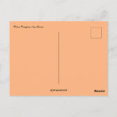 チャコキャニオンニューメキシコ ポストカード (裏面)