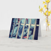 「チャコールグリル」回復祝いカード カード (黄色い花)