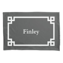 チャコールグレーギリシャ語鍵モノグラム標準