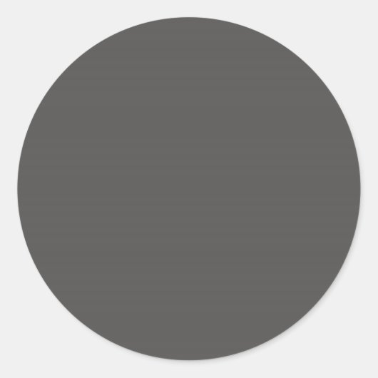 チャコールグレーラウンドステッカー ラウンドシール (正面)