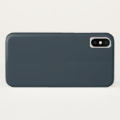 チャコールグレー iPhone X ケース Case-Mate iPhoneケース (裏面(横))