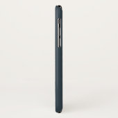 チャコールグレー iPhone X ケース Case-Mate iPhoneケース (裏面/左)