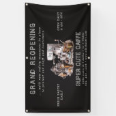 チャコールコーヒーハウスグランドリオープニングストアバナー 横断幕 (縦)