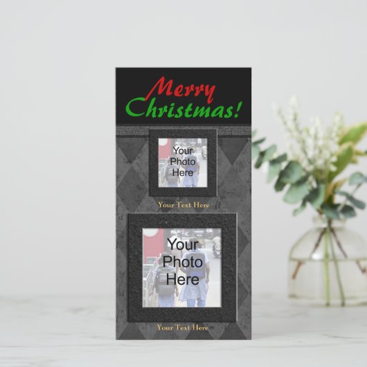 チャコールディアモーネメリークリスマス シーズンカード (スタンド正面)