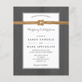 チャコールドックサイド&ロープバジェット結婚ズ